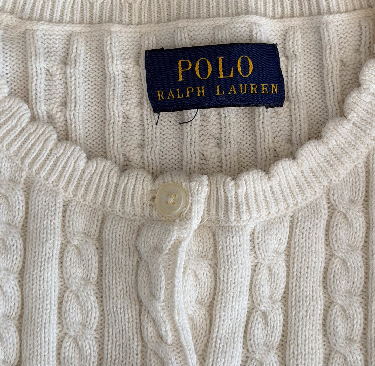 Polo Ralph Lauren Cable Knit Cardigan - S