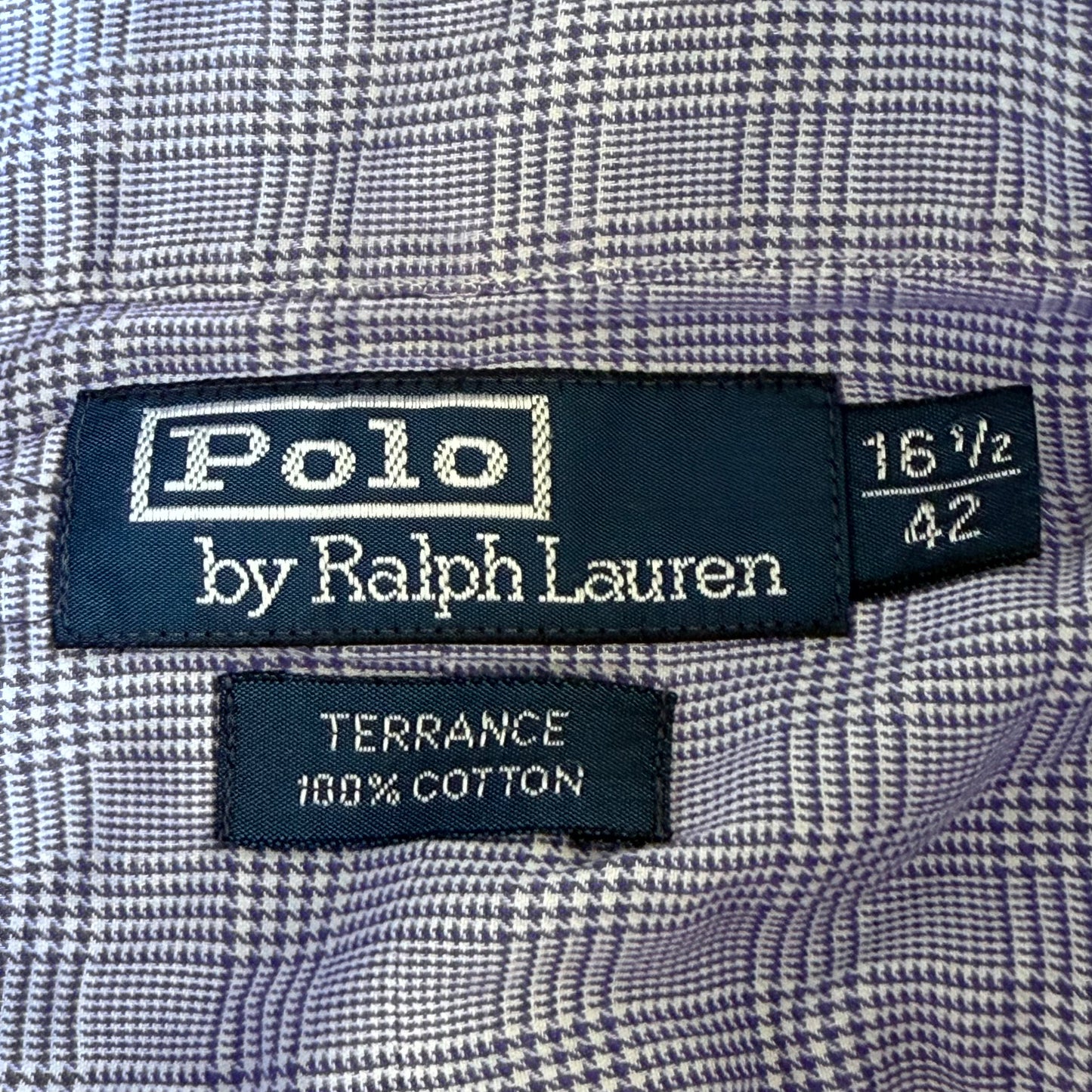 90s Polo Ralph Lauren Checkered Button Up Shirt - L