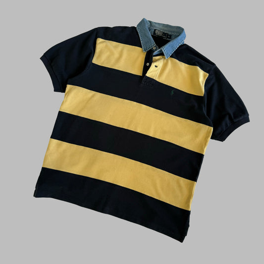 Ralph Lauren Striped Polo Shirt - X-Large