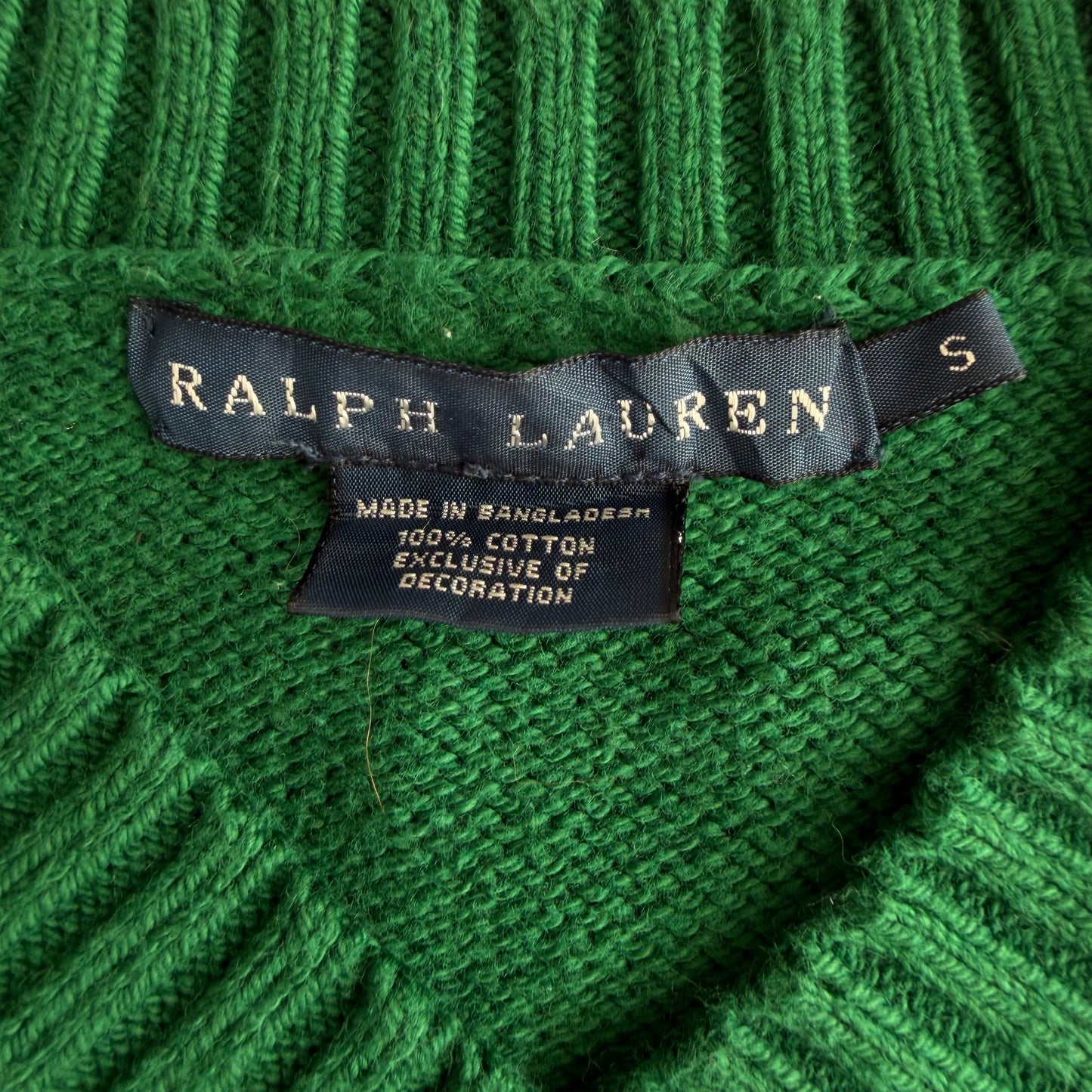 00s Ralph Lauren Heavy Knit - XS