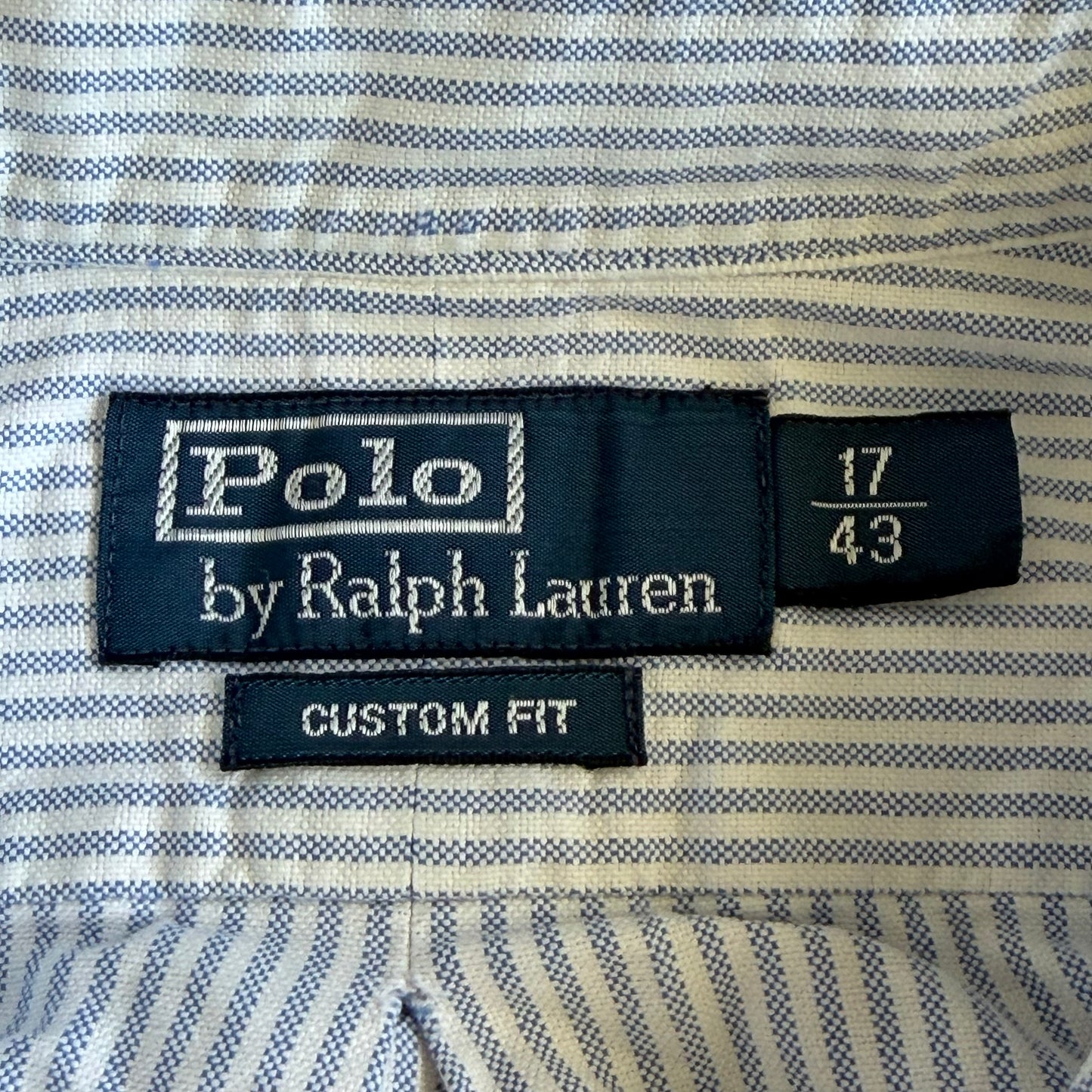 90s Polo Ralph Lauren Striped Button Up Shirt - XL