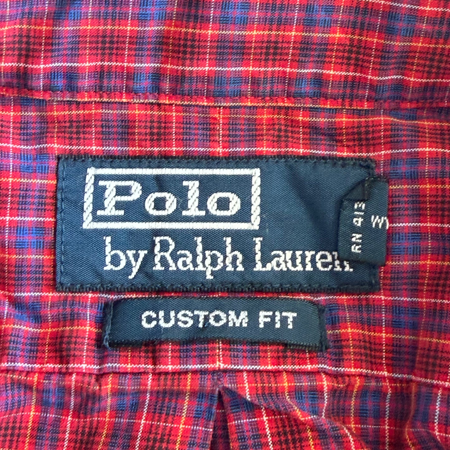 90s Polo Ralph Lauren Checkered Button Up Shirt - M