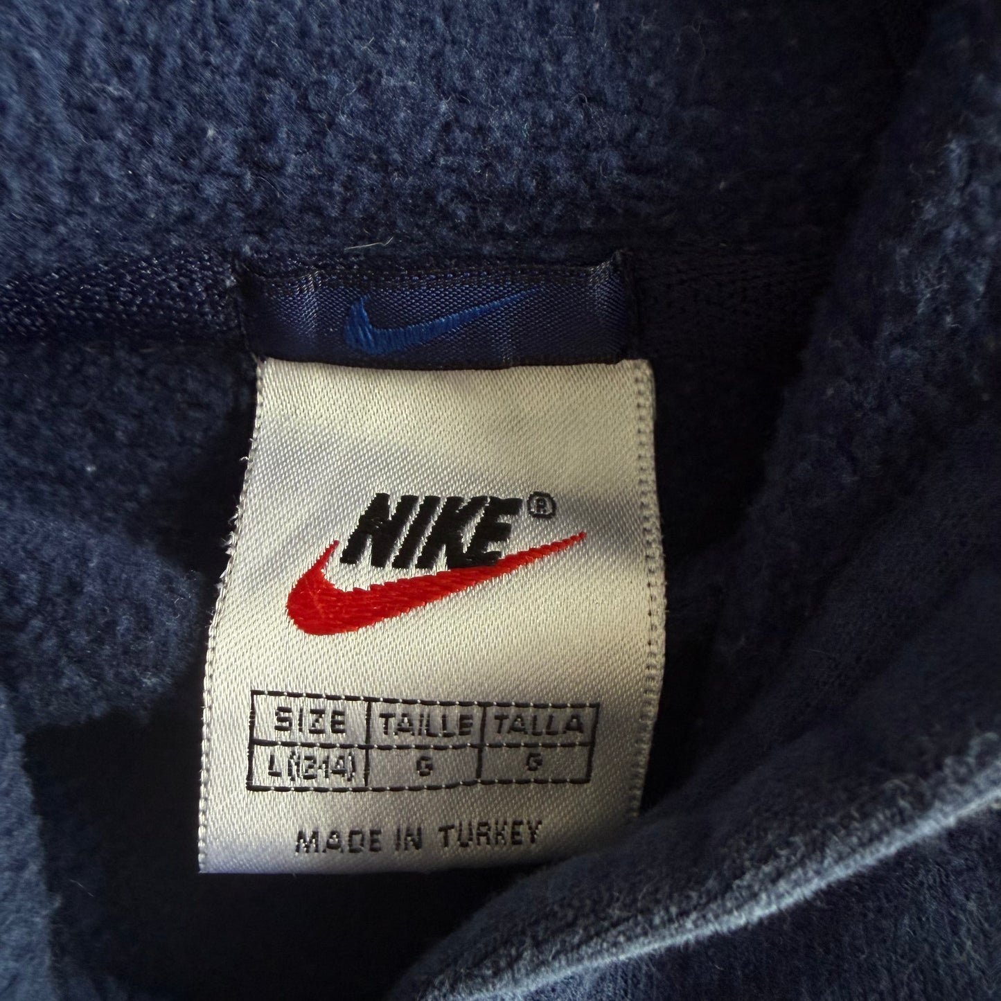 90s Nike Centre Swoosh Sweatshirt - S
