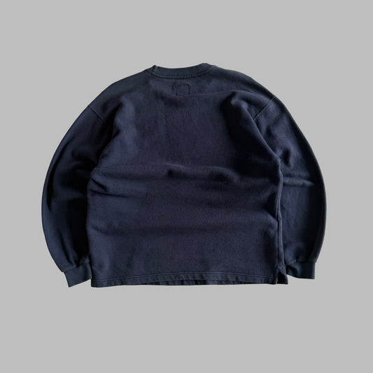 90s Nike Centre Swoosh Sweatshirt - M