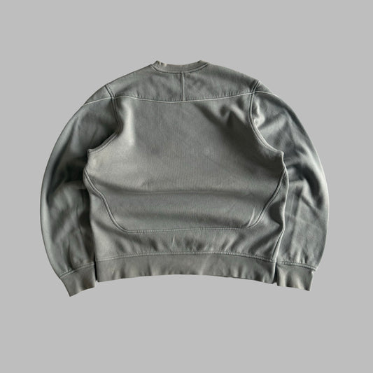 Y2K Adidas Spell Out Hoodie - L