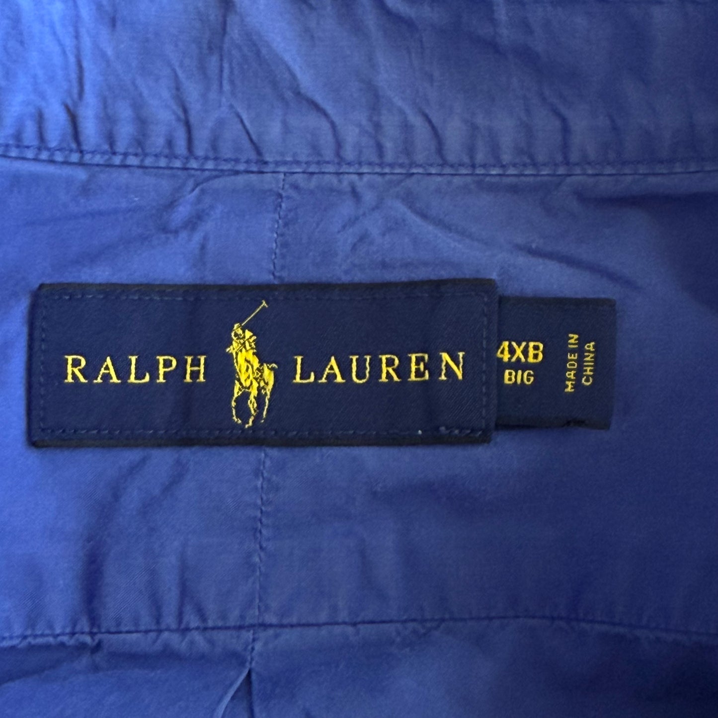 Y2K Polo Ralph Lauren Classic Button Up Shirt - XXXXL