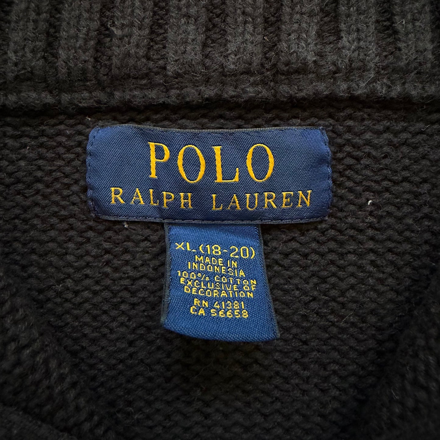 Polo Ralph Lauren Heavyweight Quarter Zip - S