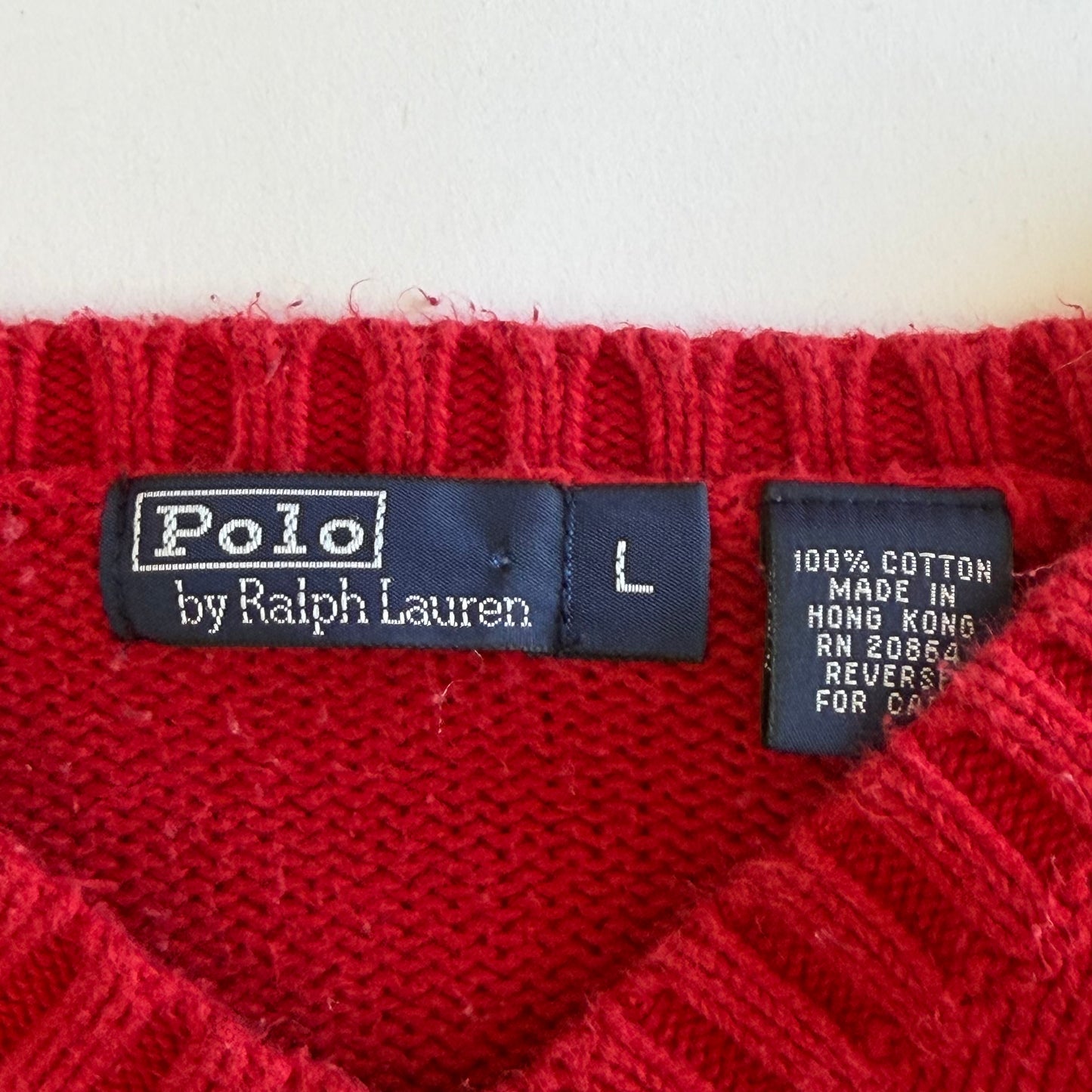 00s Ralph Lauren Heavy Knit - Medium