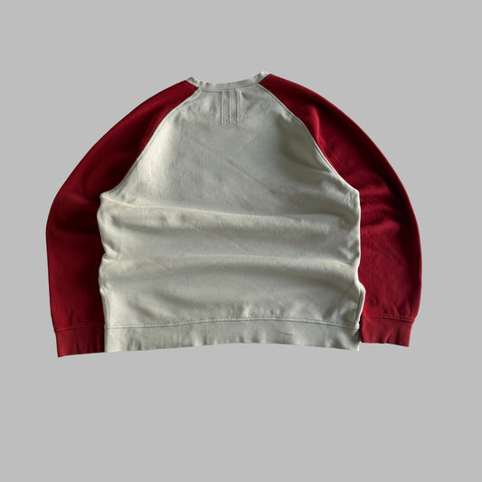 Y2K Adidas Spell Out Sweatshirt - XL