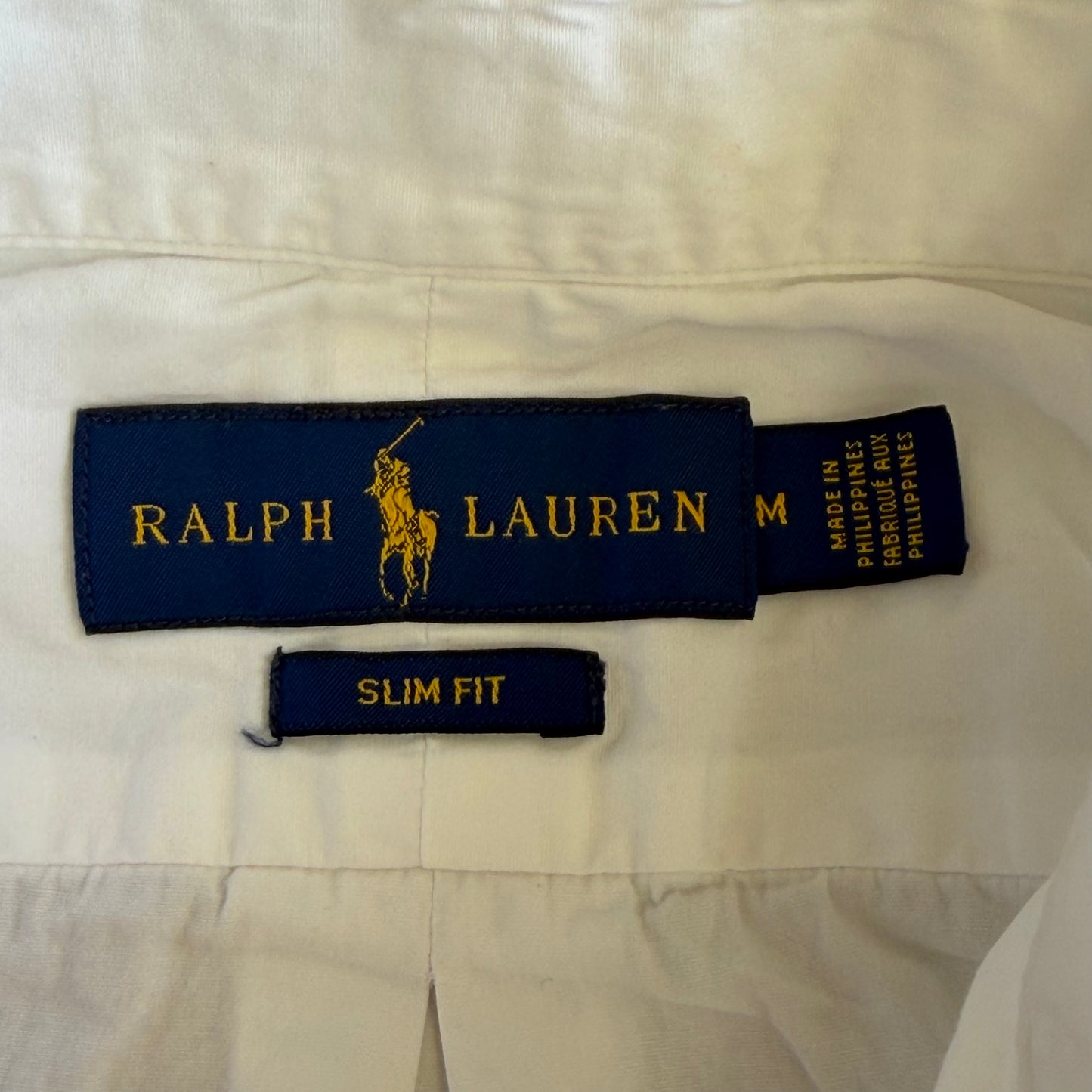 Y2K Polo Ralph Lauren Classic Button Up Shirt - M
