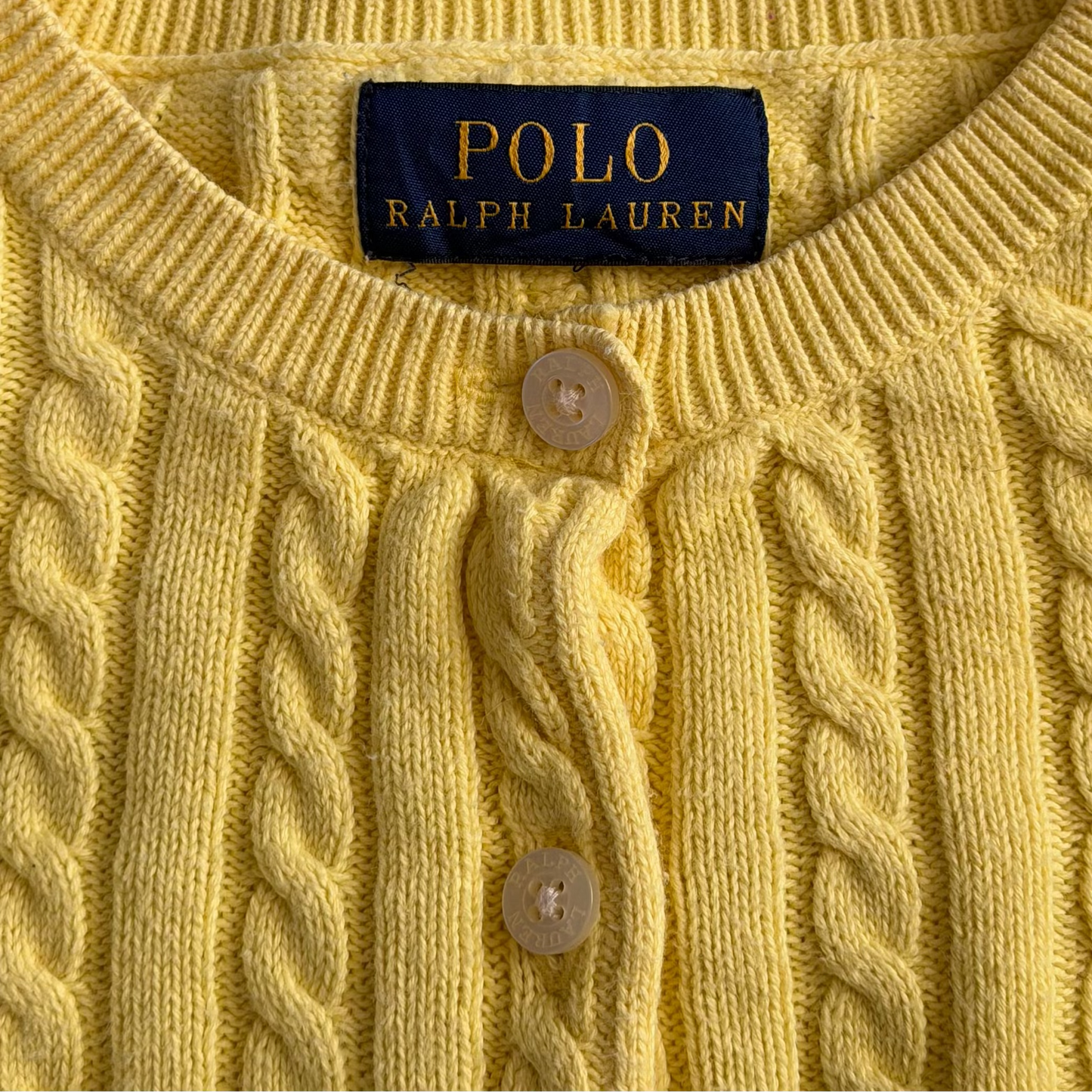 Polo Ralph Lauren Cable Knit Cardigan - S