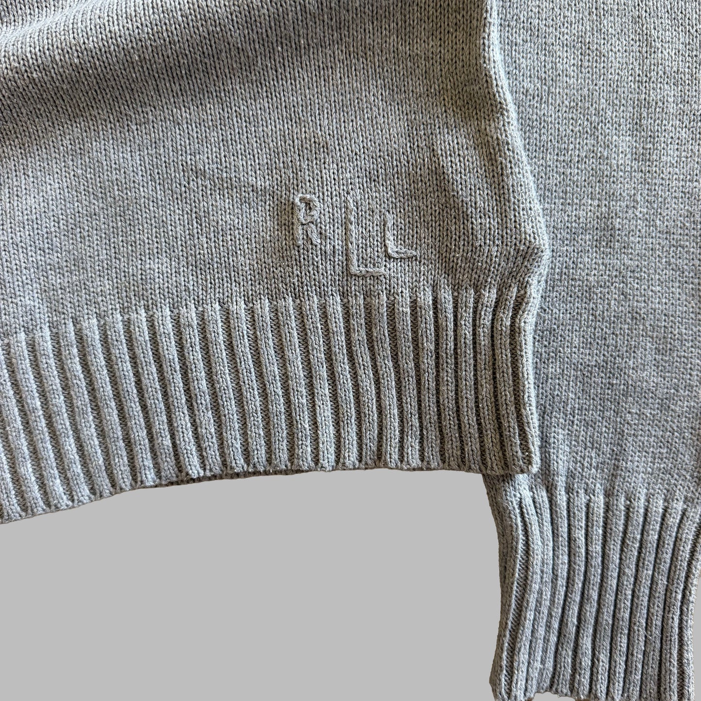 Y2K Ralph Lauren Flag Lightweight Knit - S