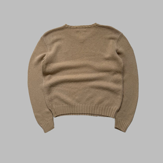 90s Polo Ralph Lauren Cotton Heavy Knit - XL