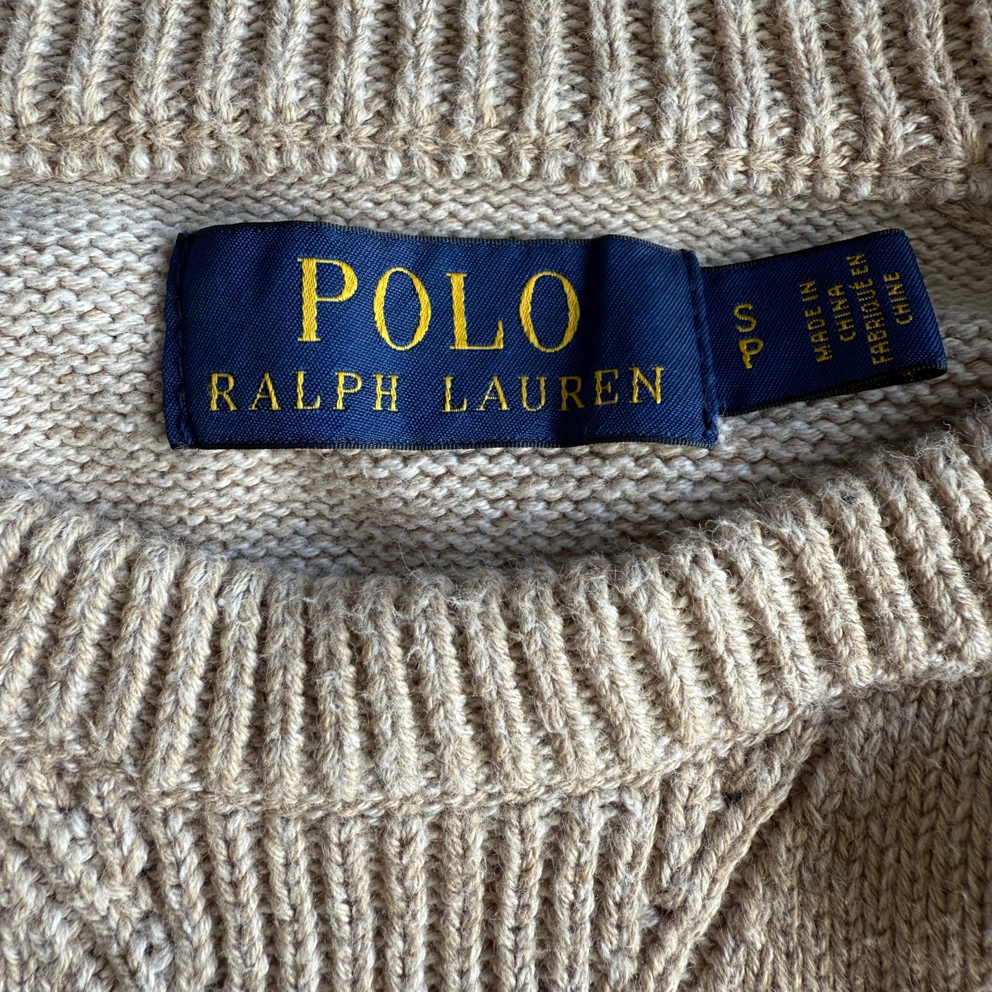 Ralph Lauren Heavy Knit - Small