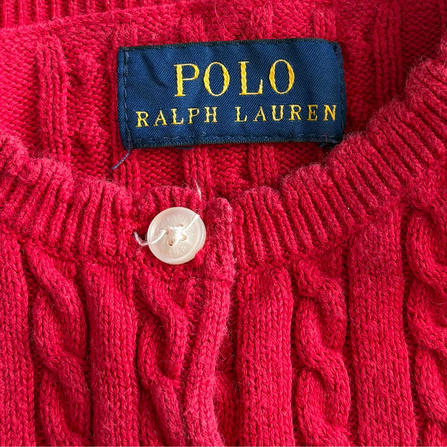 Polo Ralph Lauren Cable Knit Cardigan - XXS