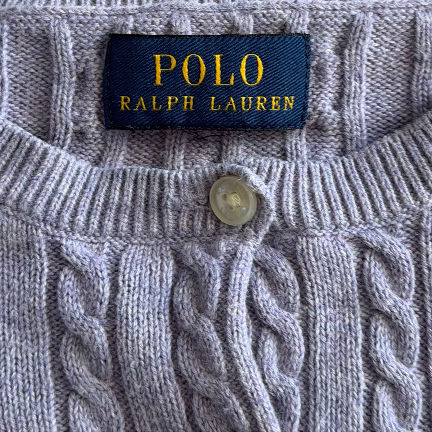 Polo Ralph Lauren Cable Knit Cardigan - M