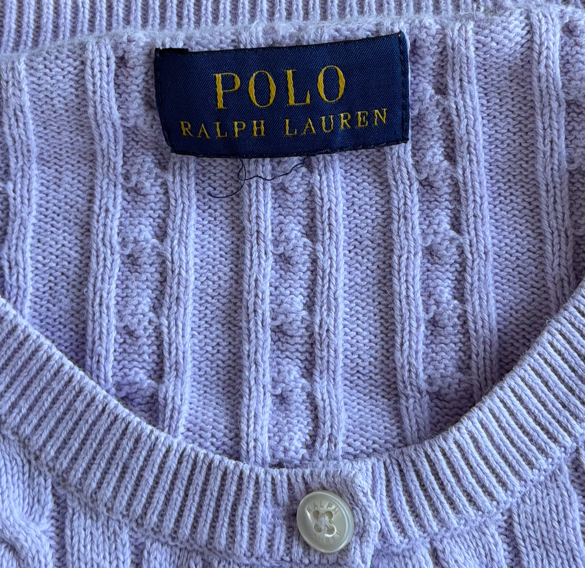 Polo Ralph Lauren Cable Knit Cardigan - M