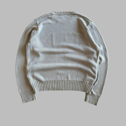 90s Ralph Lauren Flag Heavy Knit - XL/XXL