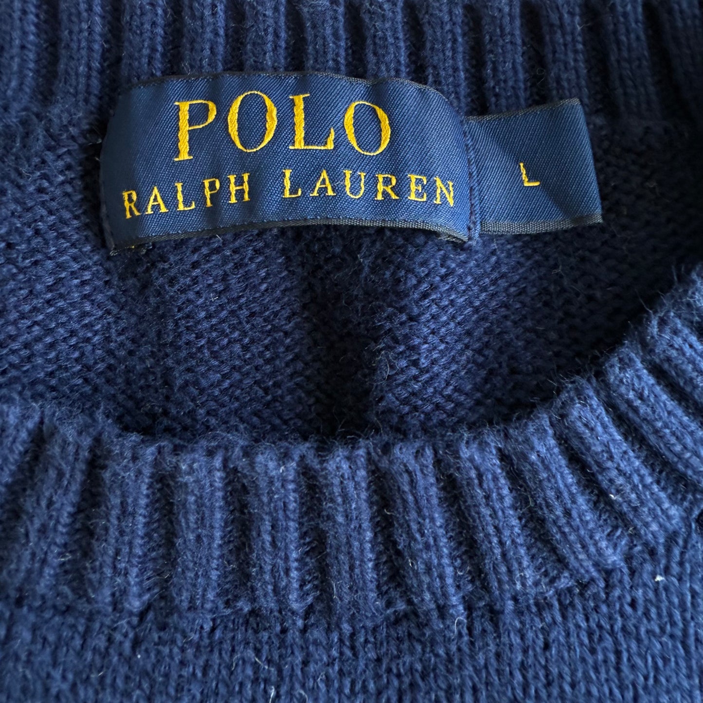 Ralph Lauren Heavy Knit - Large