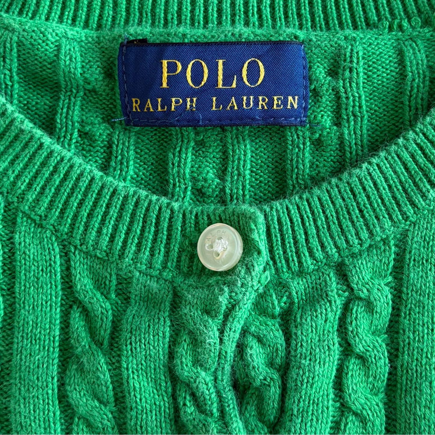 Polo Ralph Lauren Cable Knit Cardigan - S