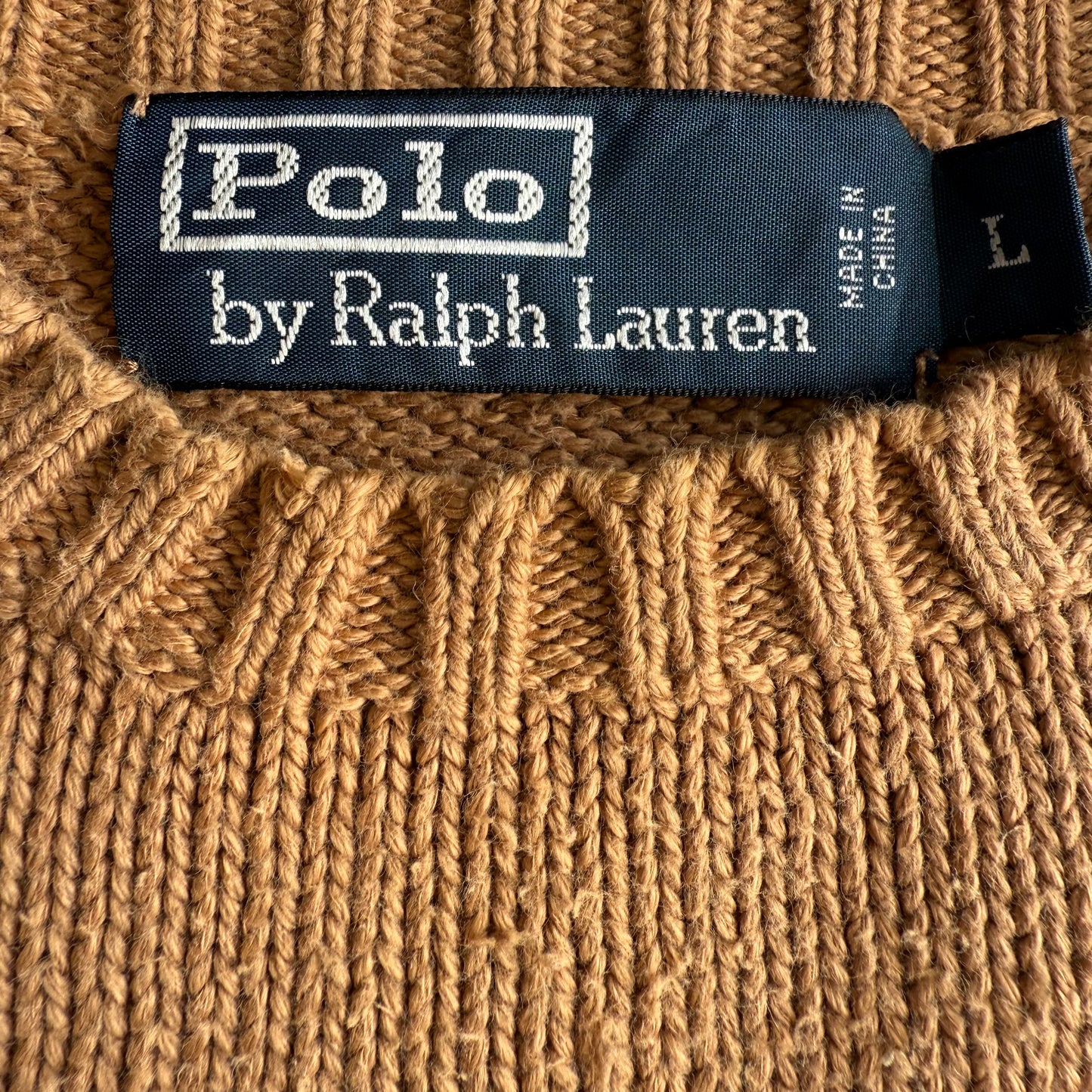 Ralph Lauren Heavy Knit - Large
