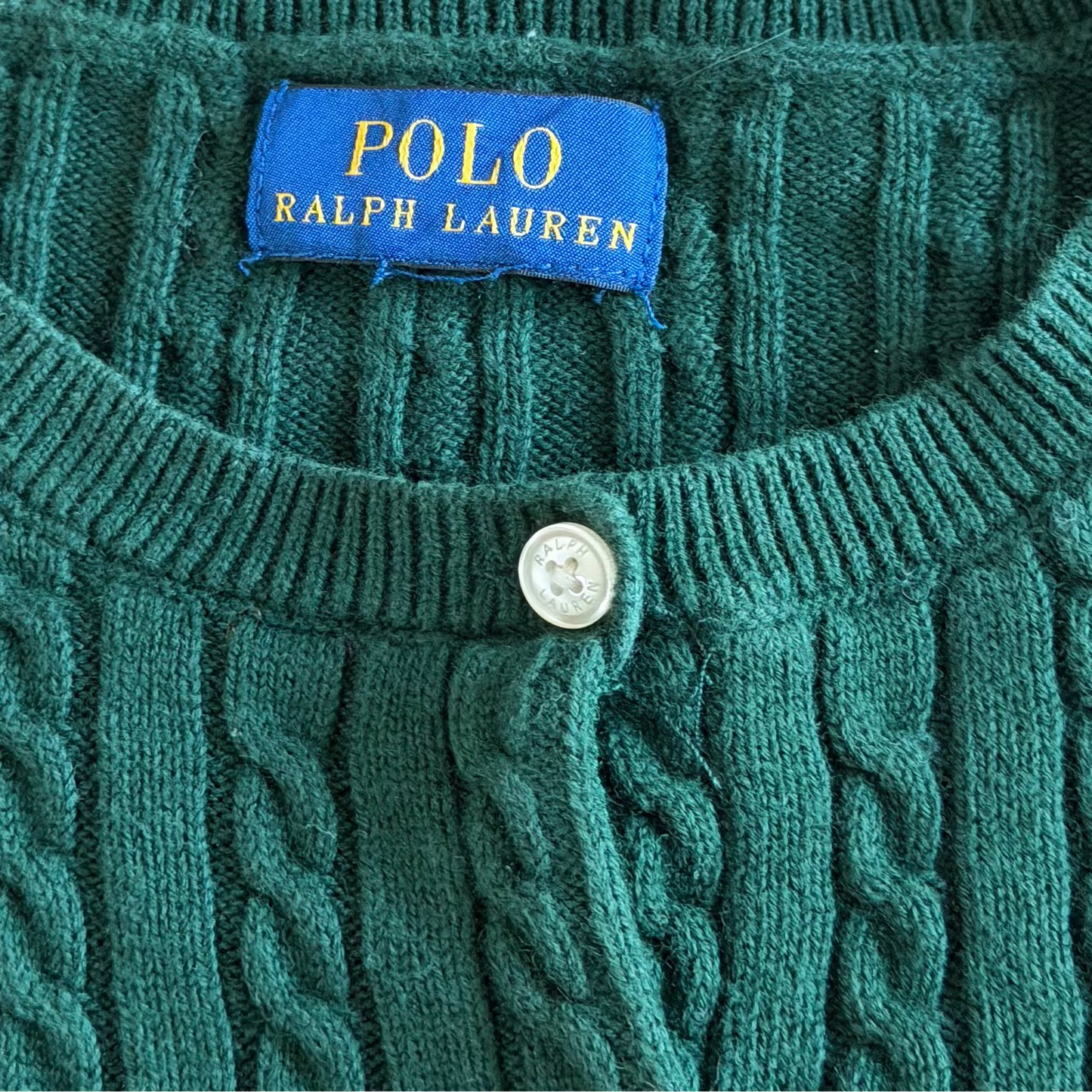 Polo Ralph Lauren Cable Knit Cardigan - S