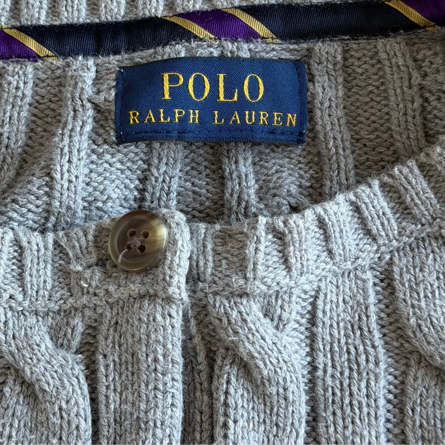 Polo Ralph Lauren Cable Knit Cardigan - XS