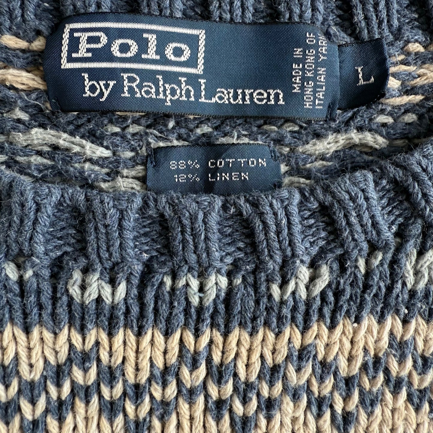 Ralph Lauren Heavy Knit - Large