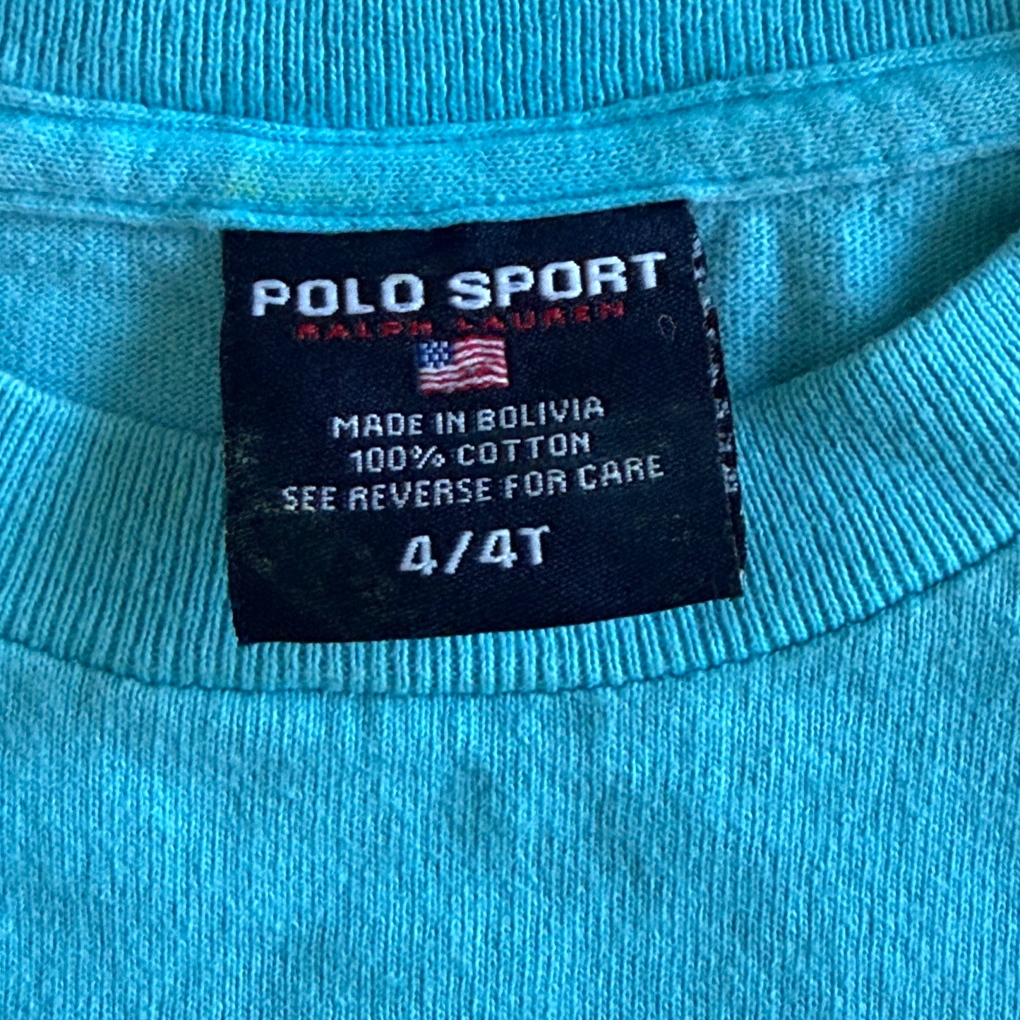 Y2K Ralph Lauren Polo Sport Baby Tee - XS