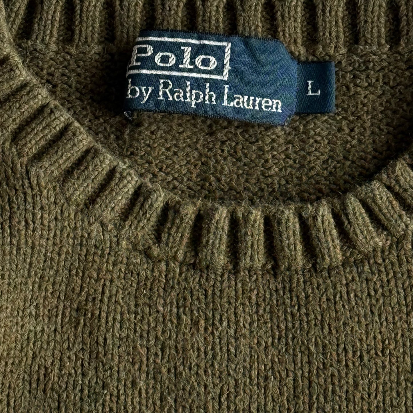 Ralph Lauren Heavy Knit - Large