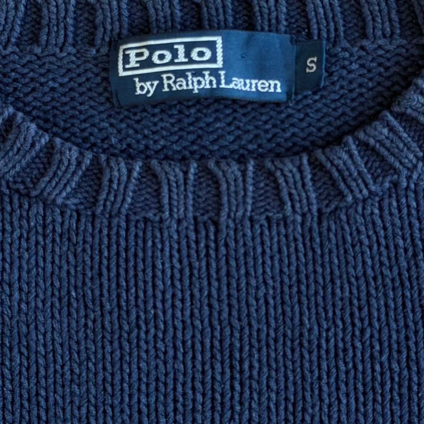 90s Polo Ralph Lauren Heavy Knit - S