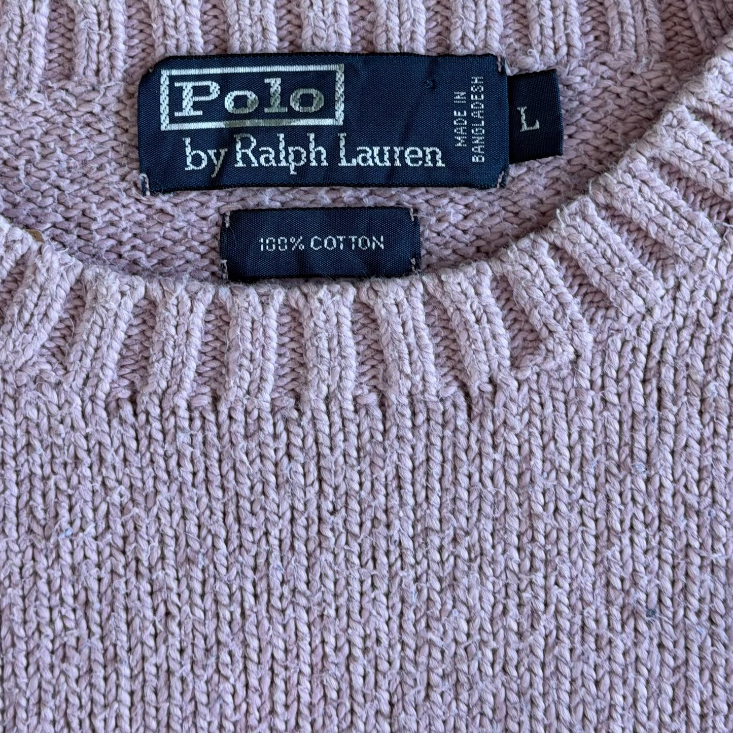 90s Polo Ralph Lauren Heavy Knit - L