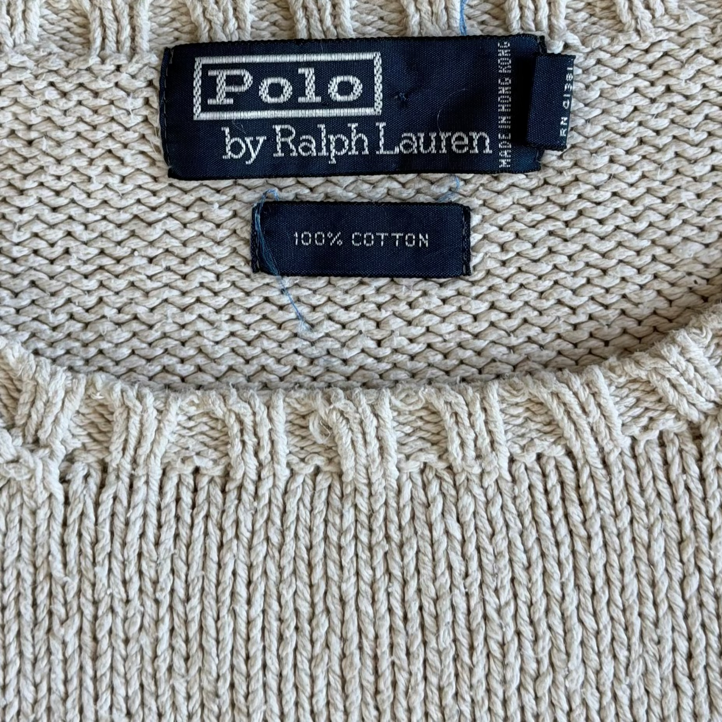 90s Polo Ralph Lauren Heavy Knit - XL