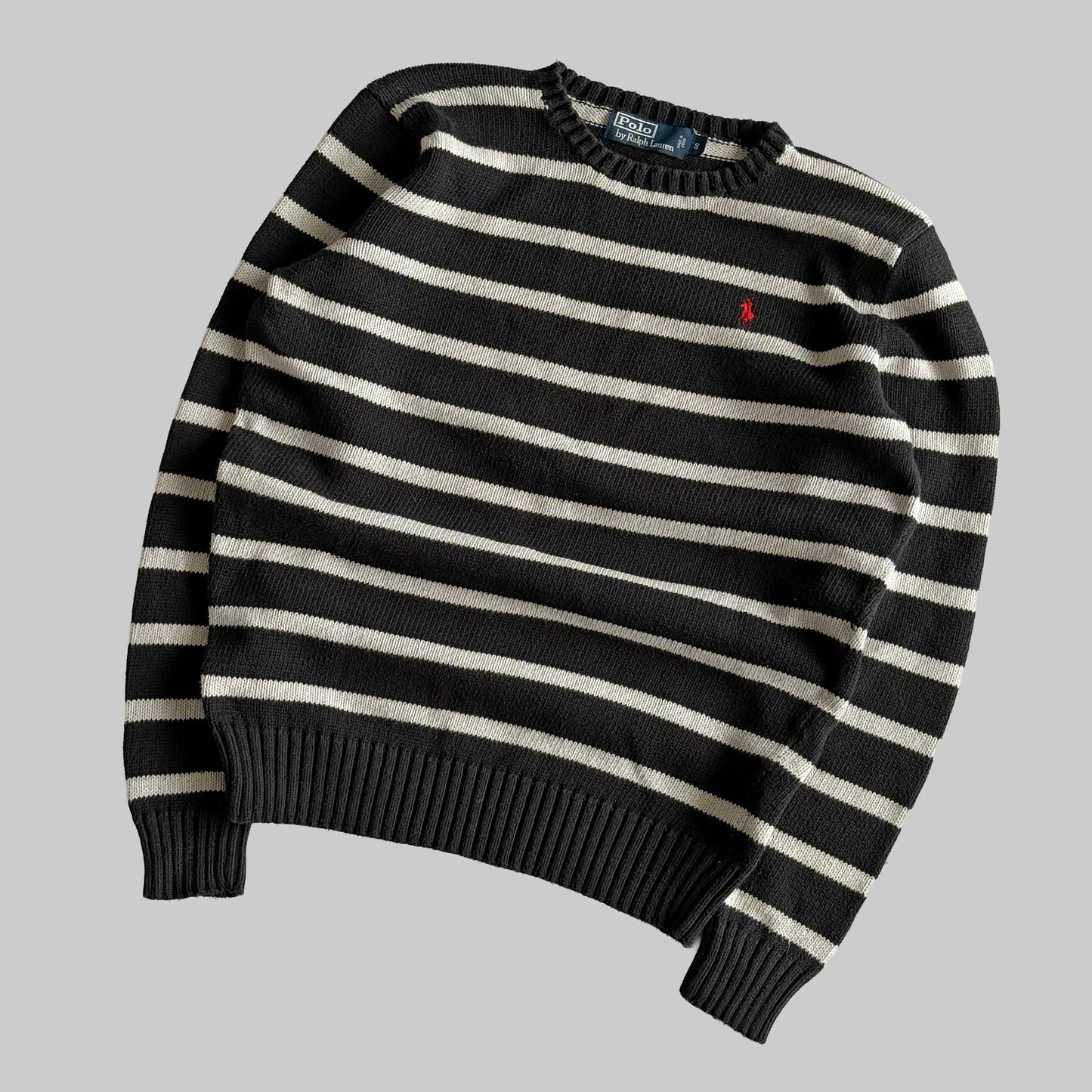 Ralph Lauren Striped Heavy Knit - Small