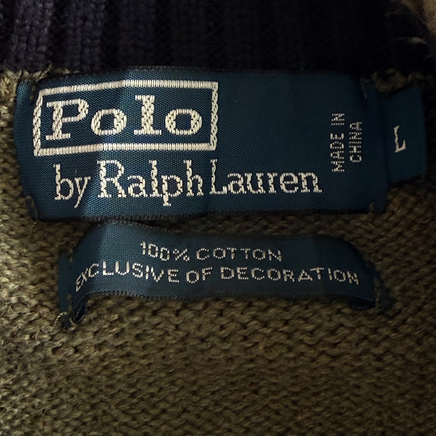 Ralph Lauren Quarter Zip - Large