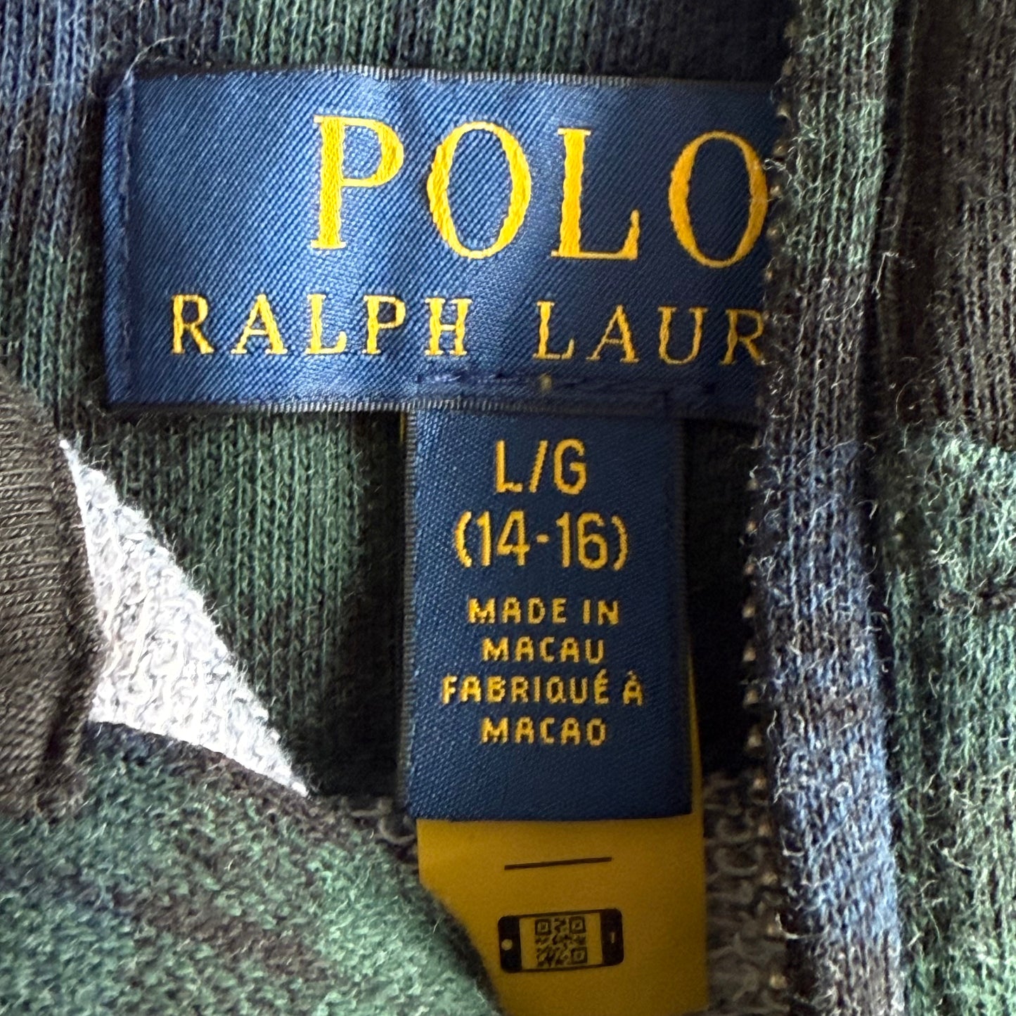 Ralph Lauren Tartan Quarter Zip - Small