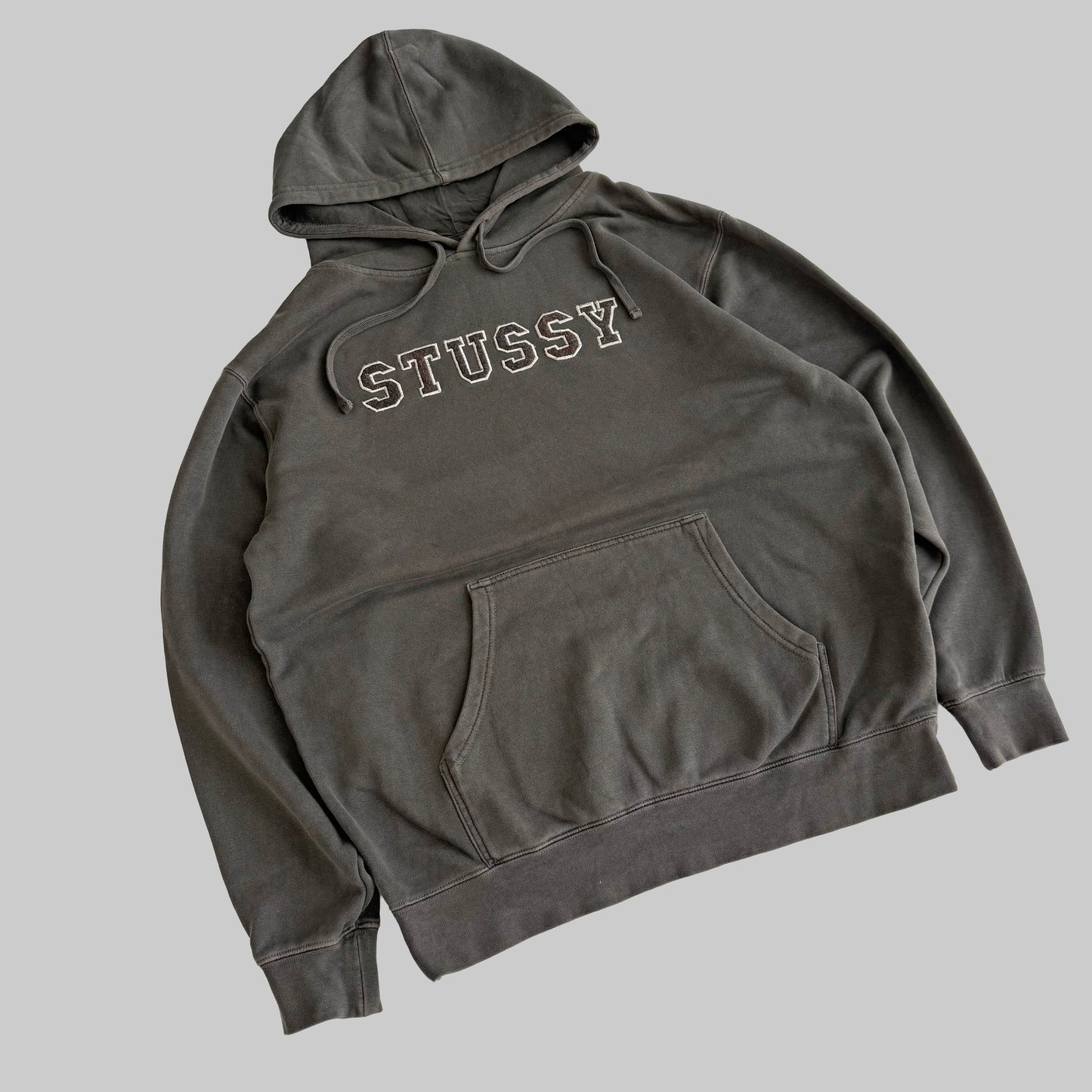 Stussy Spell Out Hoodie - Medium