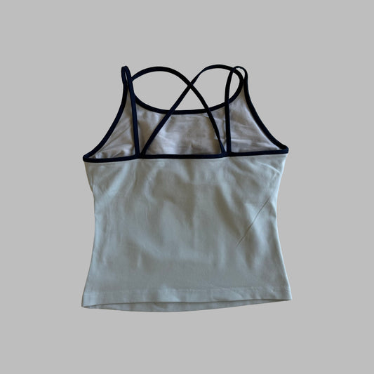 Y2K Adidas Synched Activewear Top - M