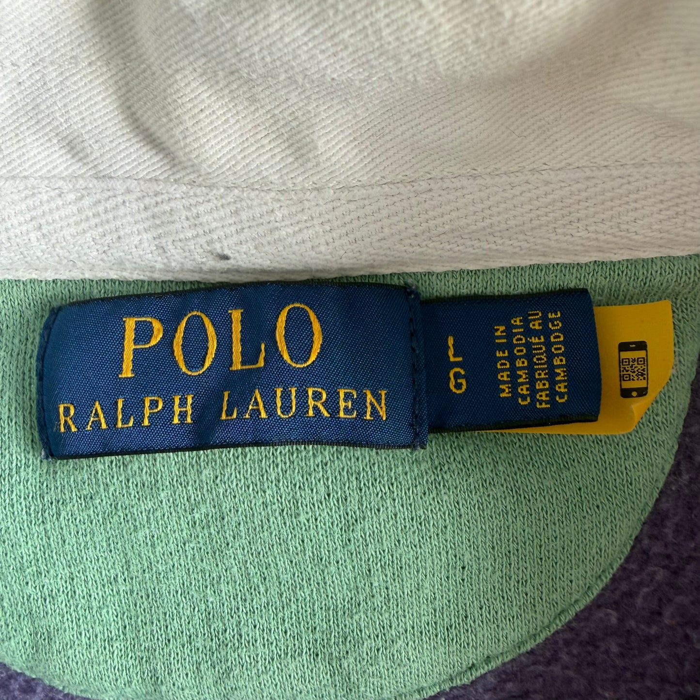 Polo Ralph Lauren Striped Heavyweight Rugby Shirt - L