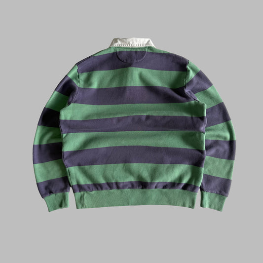 Polo Ralph Lauren Striped Heavyweight Rugby Shirt - L