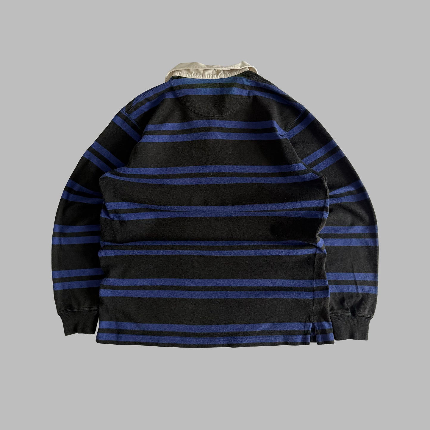 90s Polo Ralph Lauren Striped Rugby Shirt - M