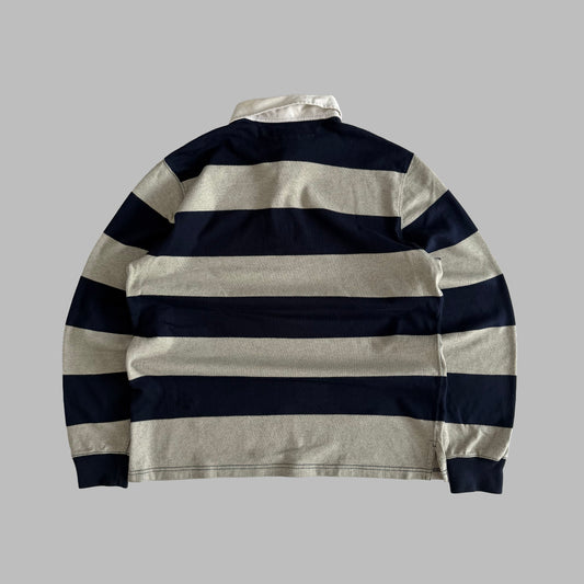 90s Polo Ralph Lauren Striped Rugby Shirt - L