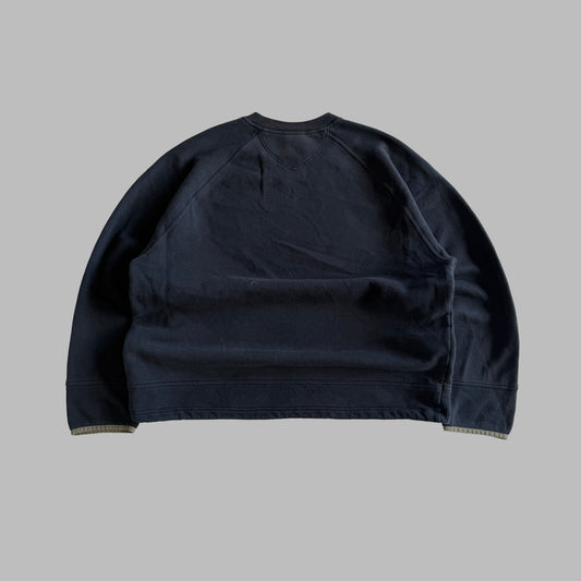 90s Adidas Striped Sweatshirt - L