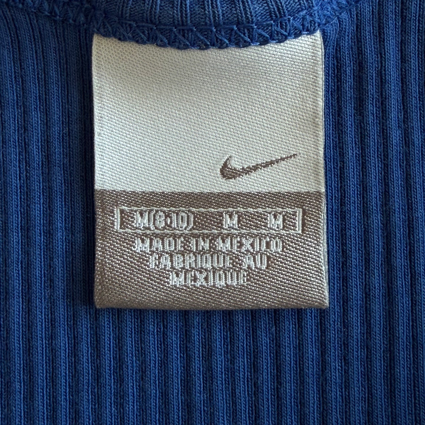 Y2K Nike Ribbed Activewear Tank - M