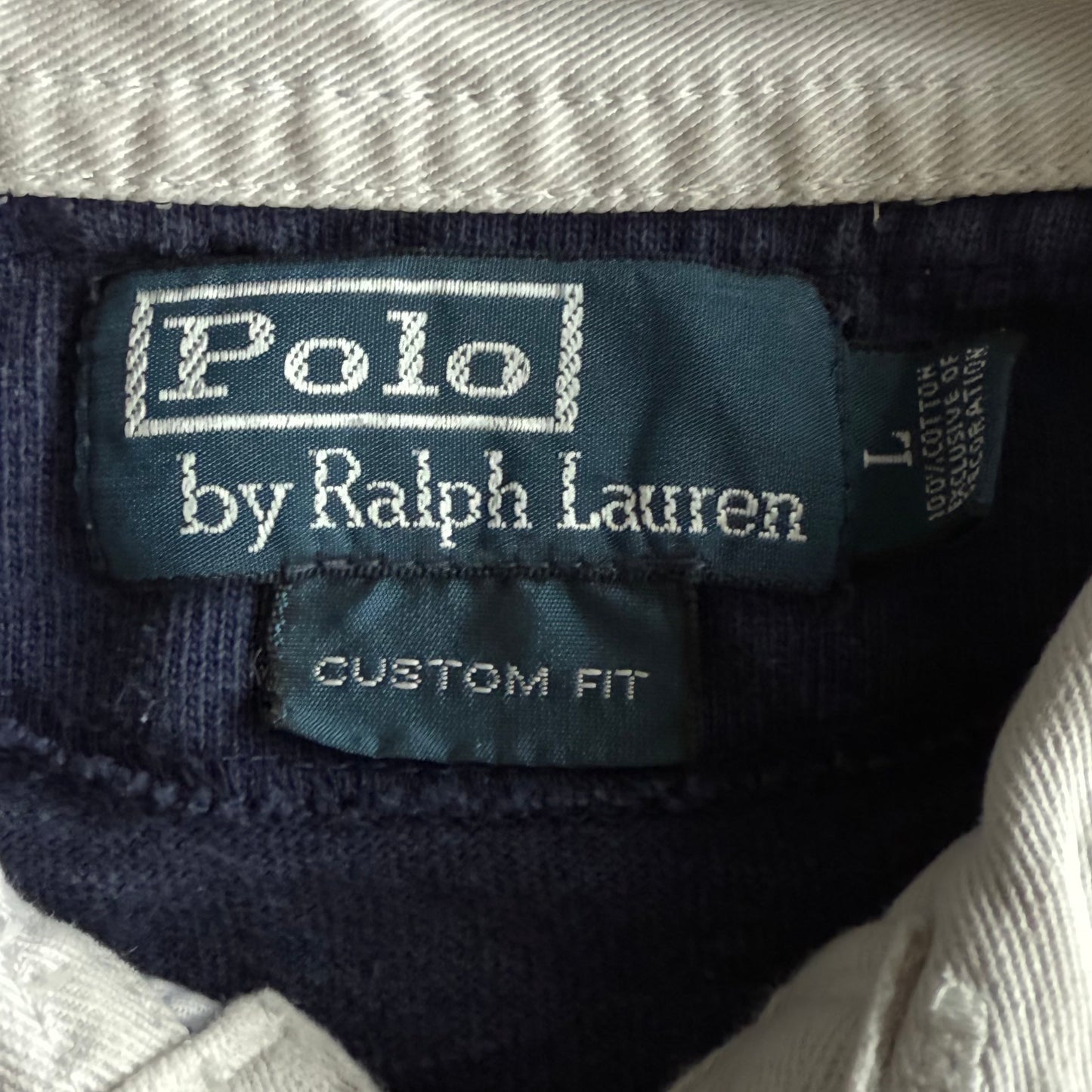 Ralph Lauren Striped Rugby Shirt - Large