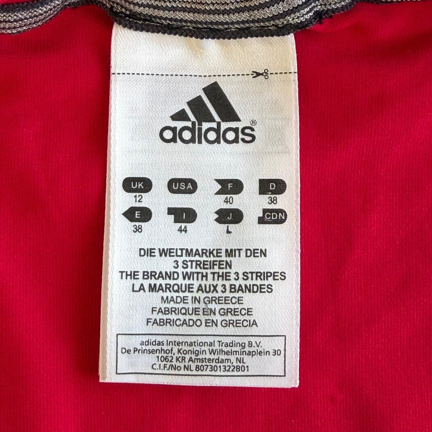 Y2K Adidas V-Neck Activewear Vest - L