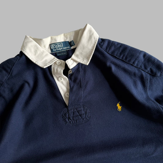 90s Polo Ralph Lauren Cotton Rugby Shirt - XL