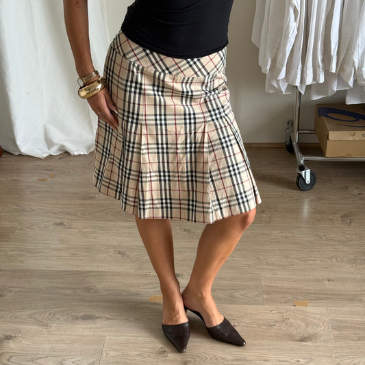 Burberry Pleated Midi Skirt - 30"