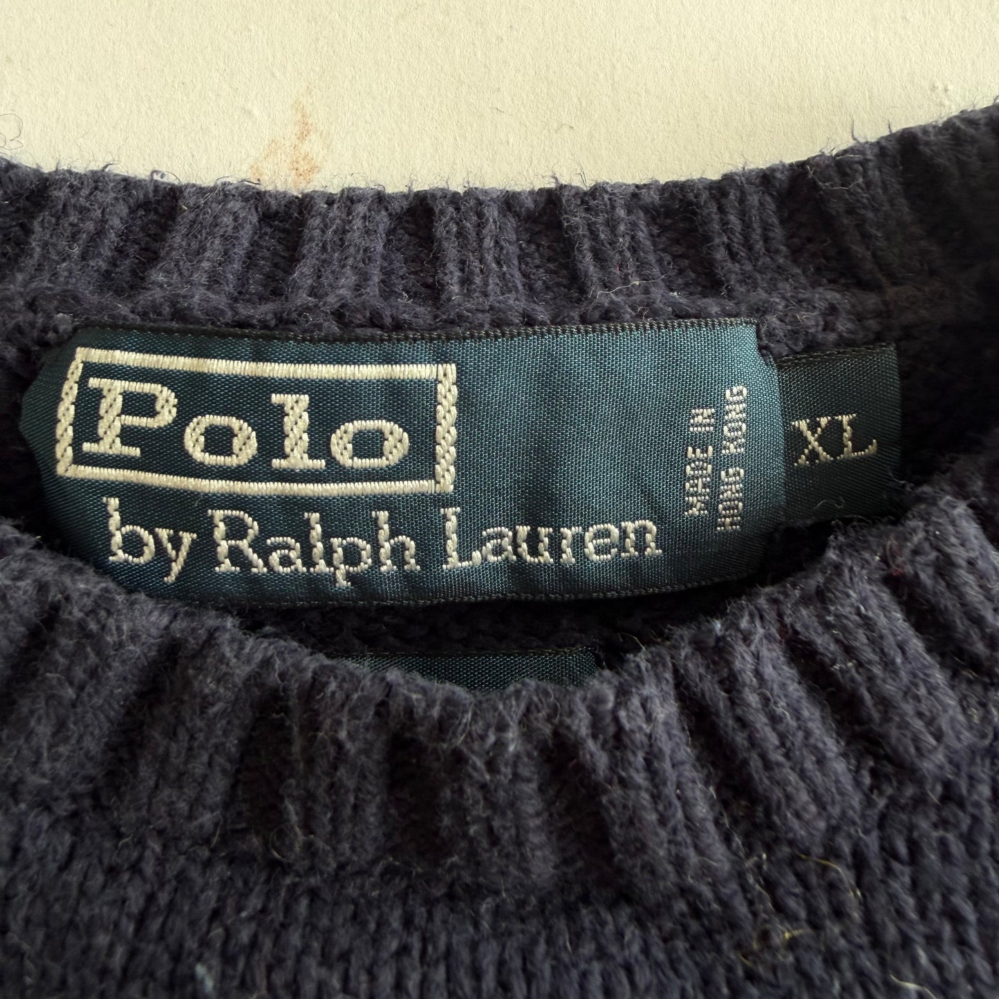 90s Polo Ralph Lauren Heavy Knit - L