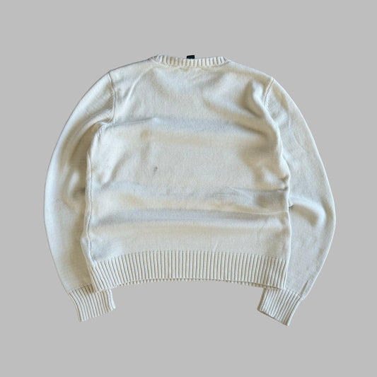 Y2K Polo Ralph Lauren Lightweight Flag Knit - M